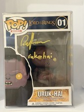 Lord Of The Rings Uruk-Hai Custom Funko Signed By Grant Roa