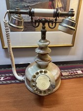 Vtg  Art Deco Yellow/Brown