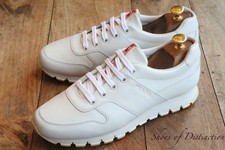 Prada White Leather Shoes