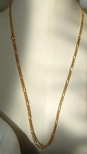 Gold Tone Chain Necklace