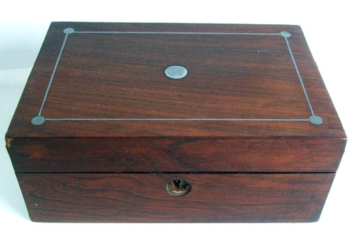 Antique rosewood jewellery - antique,