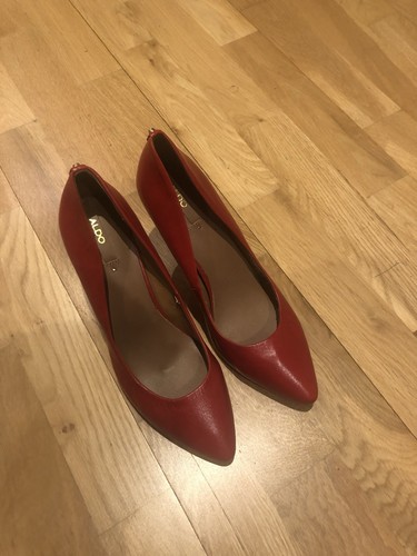 Aldo women red pumps - aldo,