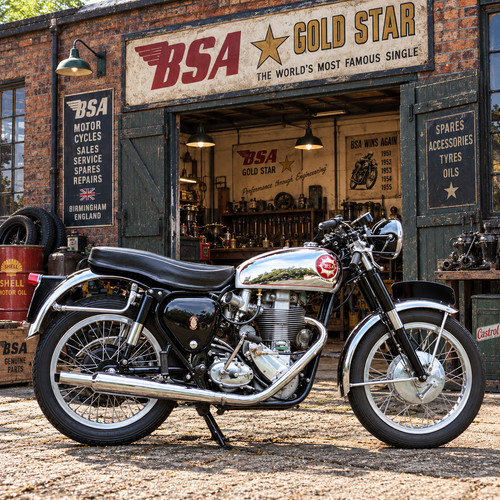 1951 bsa gold - 1951, dbd34