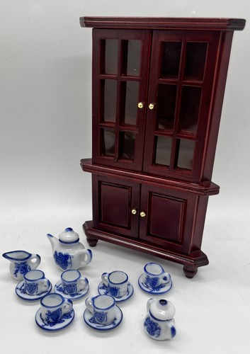 Dolls house furniture display - dolls,