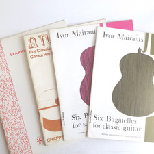 Classical Guitar, Solo & Four Part Harmony, Music Paperback, Gavall/ Mairants
