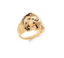 Men's Ring In 18K Gold - Lion
