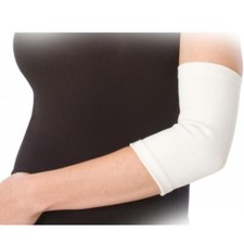 2x Elbow Support White Tennis Golfer Elbow Arthritis Pain Brace Gym Sport