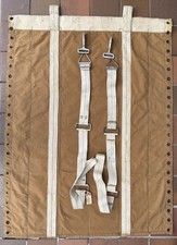 2 Parachute Harness Clips 2  + RAF WW2 G Q  WEBBING  AIRBORNE  1945 & Satchel 