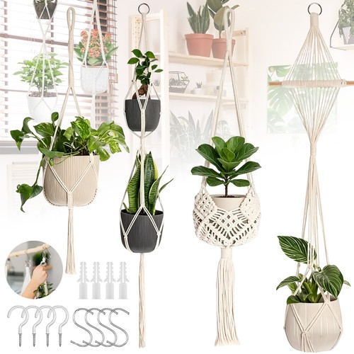 Macrame plant hanger crochet - macrame,