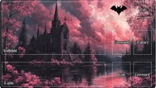 1 x MTG Magic the Gathering Playmat With Fantasy Scene