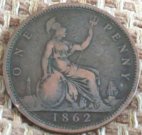 1862 victorian bun young head - 1862,