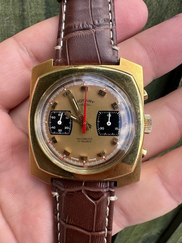 Lovely vintage rotary valjoux - vintage,