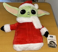DISNEY STAR WARS THE MANDALORIAN BABY YODA HOT WATER BOTTLE CHRISTMAS XMAS BNWT
