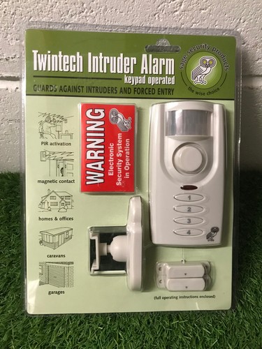 Intruder alarm - intruder,