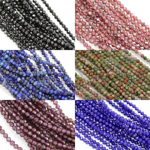 Size 2mm faceted round - size,
