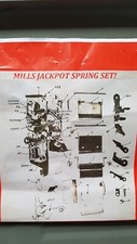 MILLS JACKPOT SPRING KIT! - FULL REPLACEMENT SET! ONE ARM BANDITS - UK SELLER!!!