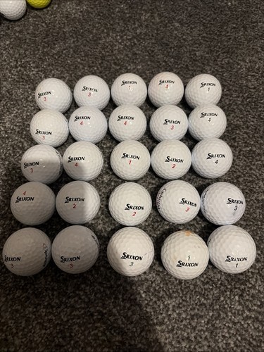 Srixon white golf balls - 25,