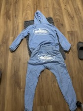 Corteiz Alcatraz Men's Tracksuit Baby Blue, Size M