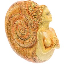  Garden Statue Outdoor Mermaid Ornament Nature Sculpture Decoration