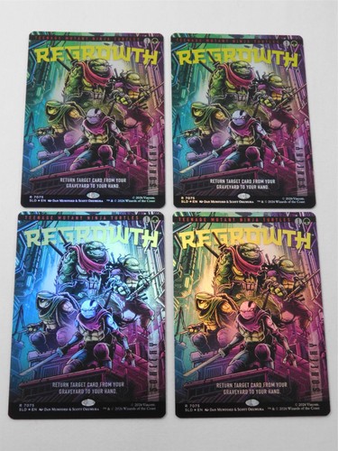 Regrowth foil tmnt - foil, x4