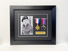 Military Medal Frame 2 Medals