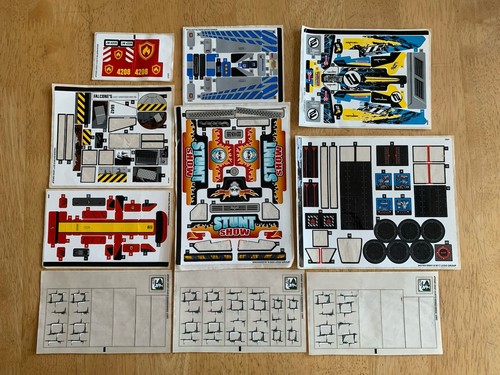 Lego incomplete sticker - lego, x