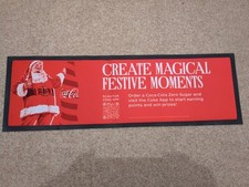 Coca Cola Christmas Bar Runner