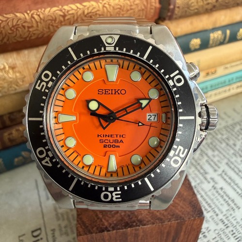 Seiko kinetic scuba 200m - scuba,