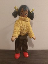 Vintage Wooden Polish Peg Doll
