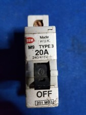 MEM MCB Type 1 5A 16A 32A Type