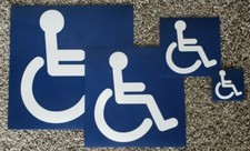 HANDICAP STICKER SIGN **Choose