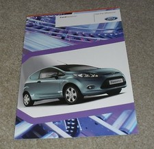 Ford Fiesta Van Brochure 2009