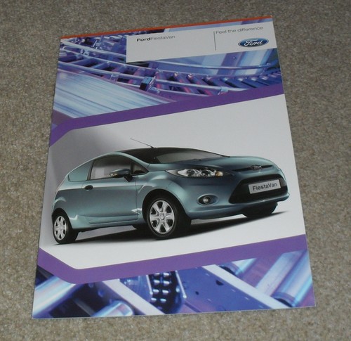 Ford fiesta van brochure - van, 2009