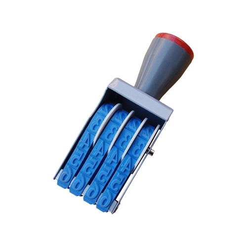 Numbering stamp rolling - numbering,