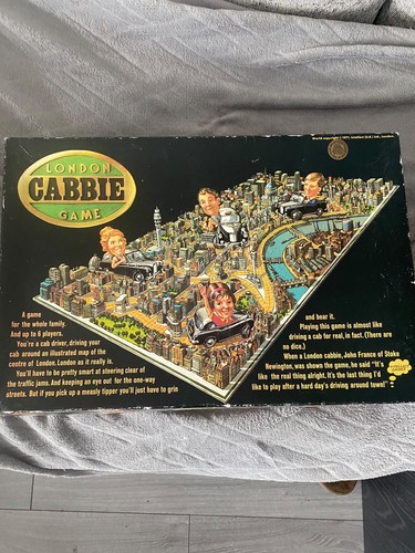 Vintage london cabbie game - cabbie,