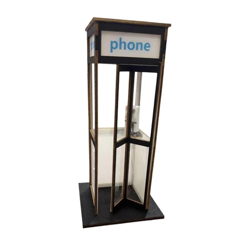 Phone booth lamp - phone,