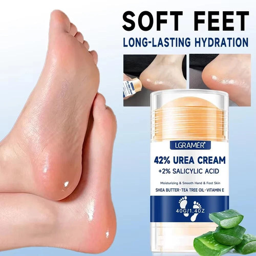 Urea foot cream - foot, +