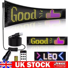 Car RGB LED Sign Scrolling