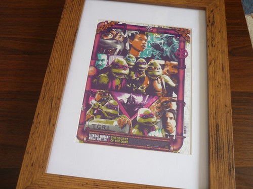 Framed poster teenage - framed, a4