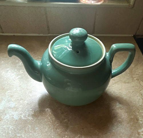 Denby manor green tea pot - , .