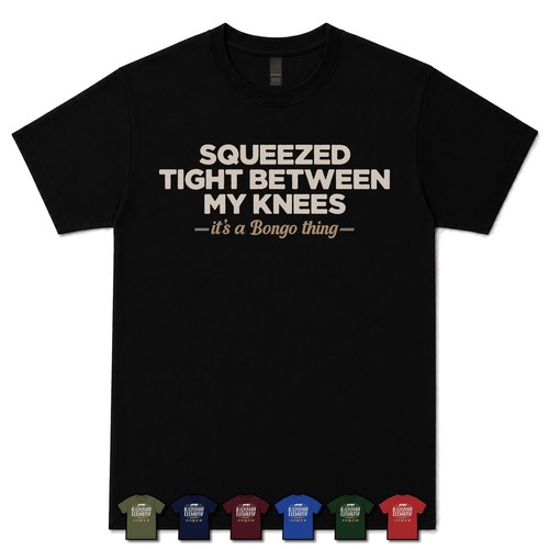 Squeezed tight between - tight, my