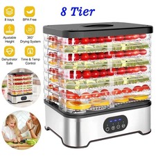 Food Dehydrator 8 Tier Fruit