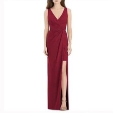 NWT Jenny Packham V Neck Crepe