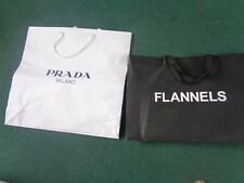 2 carrier tote gift bags Prada