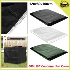 Cover Sun Protective Hood For Rain Water Tank 600L IBC Container Foil Cover 1X