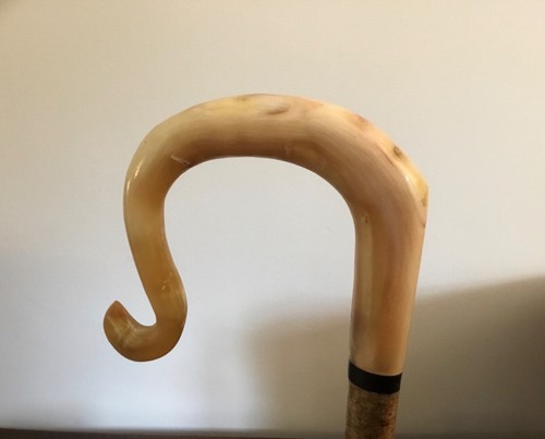 Ram horn head crooks walking - ram,