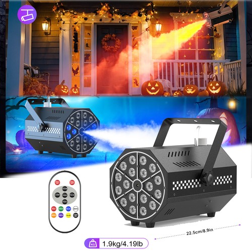 1000w 18led smoke - smoke, machine