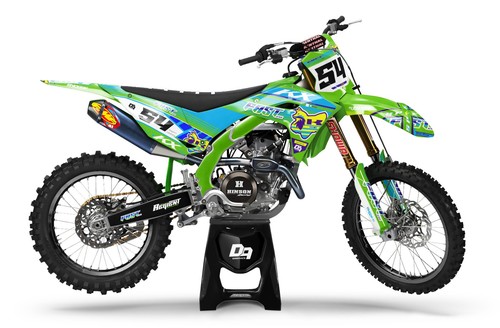 Kawasaki motocross graphics - kawasaki,