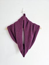 Purple 100% Pure Cashmere Neck