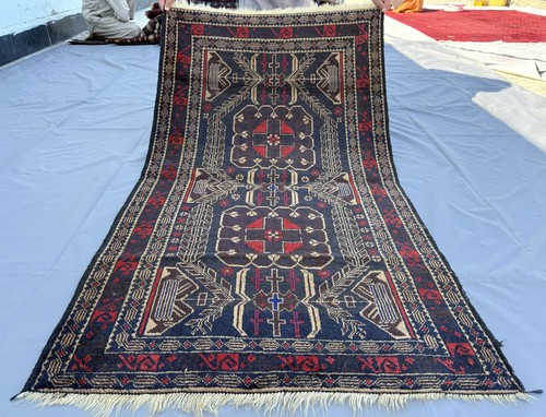 1960s antique afghan baluchi - 1960s,